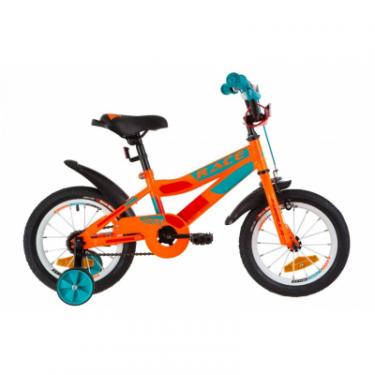 Детский велосипед Formula 14" RACE рама-8,5" 2019 желто-оранжевый Фото