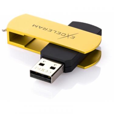 USB флеш накопитель eXceleram 32GB P2 Series Yellow2/Black USB 2.0 Фото 1