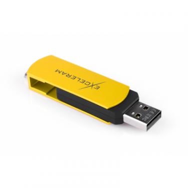 USB флеш накопитель eXceleram 32GB P2 Series Yellow2/Black USB 2.0 Фото 4