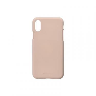 Чехол для мобильного телефона Goospery Apple iPhone Xs Max SF Jelly Pink Sand Фото