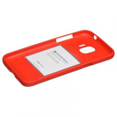 Чехол для мобильного телефона Goospery Samsung Galaxy J2 (J250) SF Jelly Red Фото 1