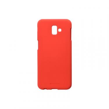 Чехол для мобильного телефона Goospery Samsung Galaxy J6 Plus (J610F) SF Jelly Red Фото