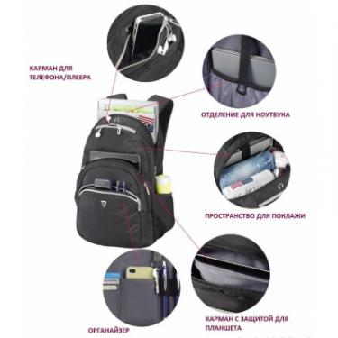 Рюкзак для ноутбука Sumdex 15.6'' PON-389 Black Фото 8