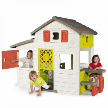 Игровой домик Smoby для друзей c чердаком и дверным звонком Фото 4