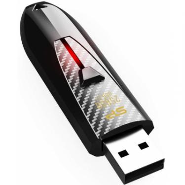 USB флеш накопитель Silicon Power 256GB Blaze B25 Black USB 3.0 Фото 1