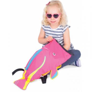 Рюкзак детский Trunki PaddlePak Рыбка Розовий Фото 5