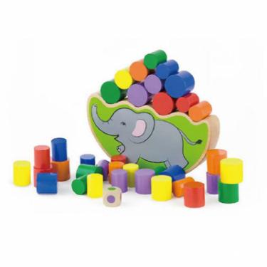 Развивающая игрушка Viga Toys Балансирующий слон Фото