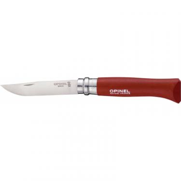 Нож Opinel №8 Inox VRI красный, в блистере Фото