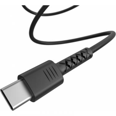 Дата кабель Pixus USB 2.0 AM to Type-C 1.0m Soft black Фото 3