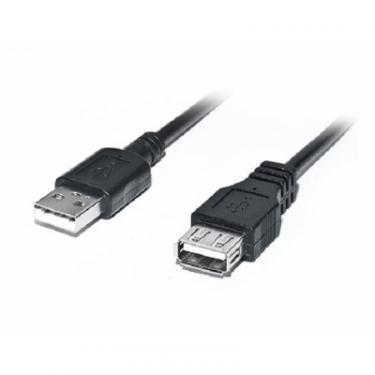 Дата кабель REAL-EL USB 2.0 AM/AF 2.0m Pro black Фото