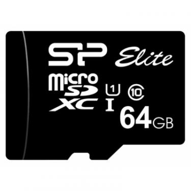 Карта памяти Silicon Power 64GB microSDXC class 10 UHS-I Elite Фото