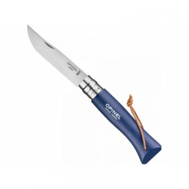 Нож Opinel №8 Inox VRI Trekking темно-синий, без упаковки Фото 1