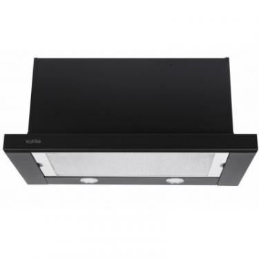 Вытяжка кухонная Ventolux GARDA 60 BK (1100) SMD LED Фото
