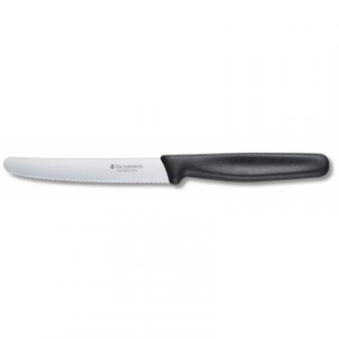 Кухонный нож Victorinox Standart для овощей 11 см, с волнистым лезвием, че Фото