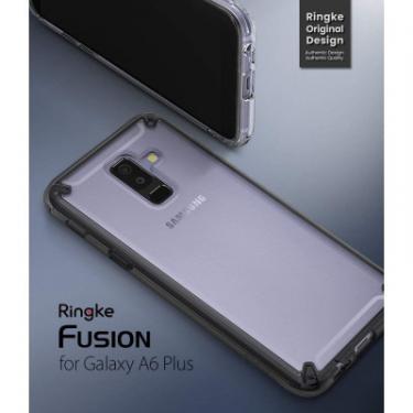 Чехол для мобильного телефона Ringke Fusion Samsung Galaxy A6 Plus Smoke Black Фото 3