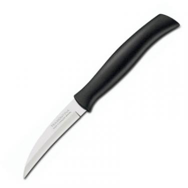 Кухонный нож Tramontina Athus для чистки овощей 76 мм Black Фото