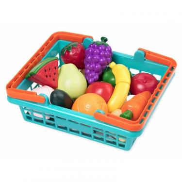 Игровой набор Battat Овощи-фрукты на липучках Фото 1