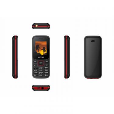 Мобильный телефон Astro A144 Black Red Фото 6