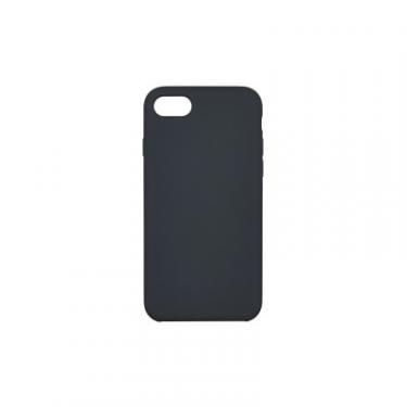 Чехол для мобильного телефона 2E Apple iPhone 7/8, Liquid Silicone, Carbon Grey Фото