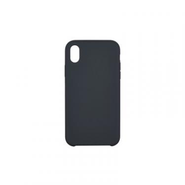 Чехол для мобильного телефона 2E Apple iPhone XR, Liquid Silicone, Carbon Grey Фото