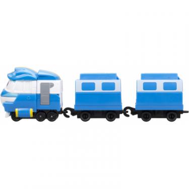 Игровой набор Silverlit Robot Trains Паровозик с двумя вагонами Кей Фото 2