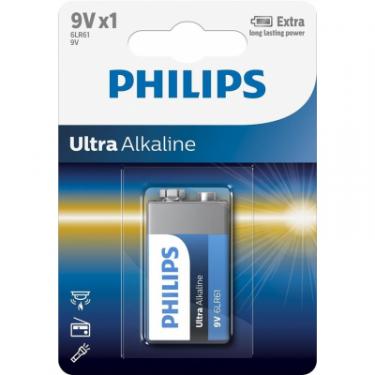 Батарейка Philips Крона 6LR61 Ultra Alkaline * 1 Фото