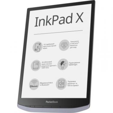 Электронная книга Pocketbook 1040 InkPad X Metallic Grey Фото 5