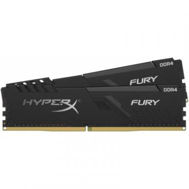 Модуль памяти для компьютера Kingston Fury (ex.HyperX) DDR4 8GB (2x4GB) 2666 MHz HyperX Fury Black Фото 1