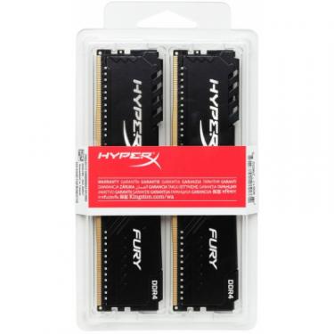 Модуль памяти для компьютера Kingston Fury (ex.HyperX) DDR4 8GB (2x4GB) 2666 MHz HyperX Fury Black Фото 3