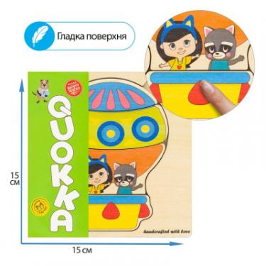 Развивающая игрушка Quokka Пазл-мозаика Воздушный шар Фото 3
