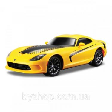 Машина Maisto 2013 SRT Viper GTS желтый. Свет и звук (1:24) Фото