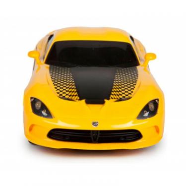 Машина Maisto 2013 SRT Viper GTS желтый. Свет и звук (1:24) Фото 2