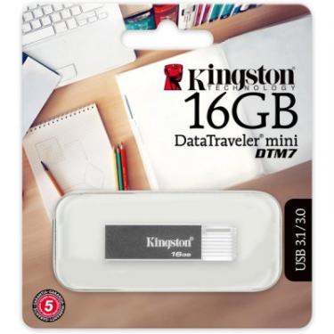 USB флеш накопитель Kingston 16GB DT Mini DTM7 USB 3.0 Фото 3