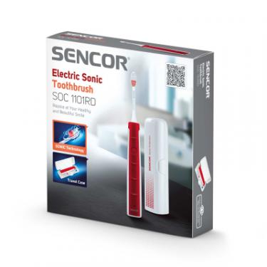 Электрическая зубная щетка Sencor SOC1101RD Фото 11