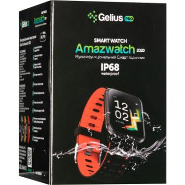 Смарт-часы Gelius Pro GP-CP11 Plus (AMAZWATCH 2020) (IP68) Black/Red Фото 7