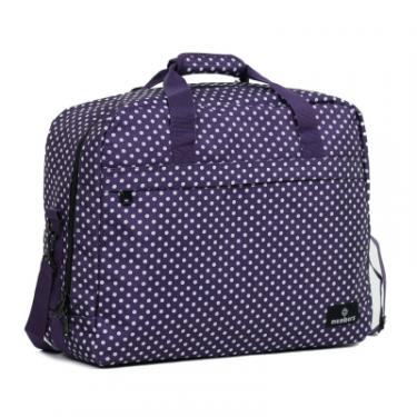 Сумка дорожная Members Essential On-Board Travel Bag 40 Purple Polka Фото