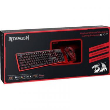 Комплект Redragon S107 USB Black-Red Фото 7