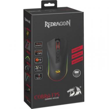 Мышка Redragon Cobra FPS RGB IR USB Black Фото 7
