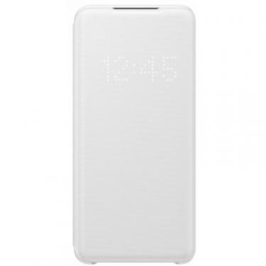 Чехол для мобильного телефона Samsung LED View Cover для Galaxy S20 (G980) White Фото