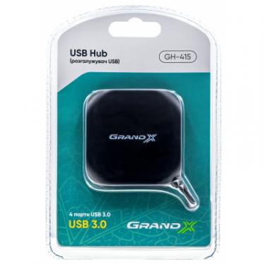 Концентратор Grand-X Travel 4 х USB3.0 Фото 1