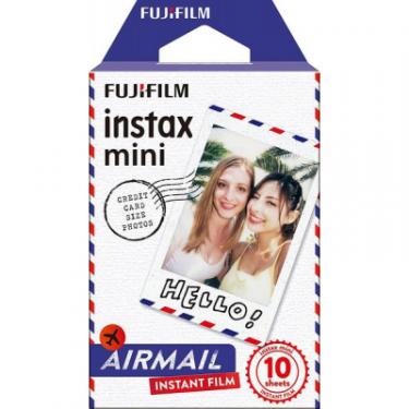 Бумага Fujifilm COLORFILM INSTAX MINI AIRMAIL (54х86мм 10шт) Фото