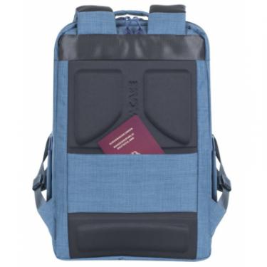 Рюкзак для ноутбука RivaCase 17.3" 8365 Blue Фото 3