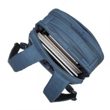 Рюкзак для ноутбука RivaCase 17.3" 8365 Blue Фото 7