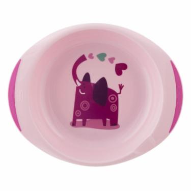 Набор детской посуды Chicco Тарелки Easy Feeding 2 шт 12M+ Розовый Фото 1