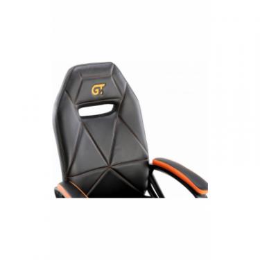 Кресло игровое GT Racer X-2318 Black/Orange Фото 3