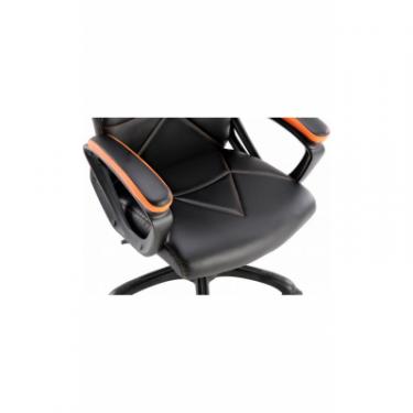 Кресло игровое GT Racer X-2318 Black/Orange Фото 4
