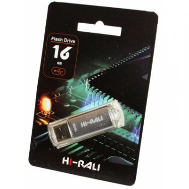 USB флеш накопитель Hi-Rali 16GB Rocket Series Silver USB 2.0 Фото