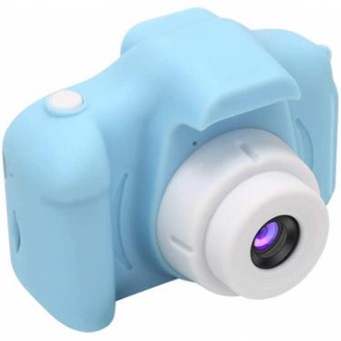 Интерактивная игрушка XoKo Цифровой детский фотоаппарат голубой Фото