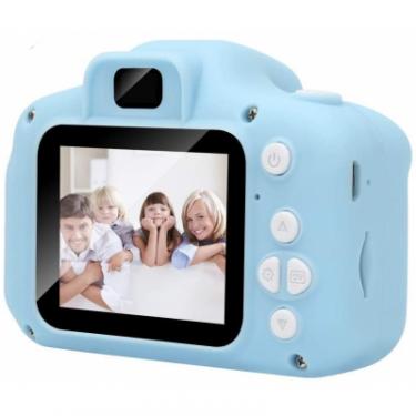Интерактивная игрушка XoKo Цифровой детский фотоаппарат голубой Фото 1