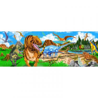 Пазл Melissa&Doug Мега "Краіна динозаврів", 48 елементів Фото